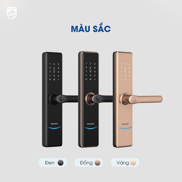 Khóa cửa vân tay Philips 7300 5
