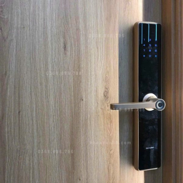 Khóa cửa vân tay mã số Sharp A1-B