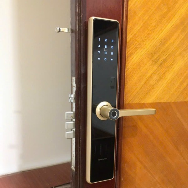 Khóa cửa vân tay mã số Sharp A1-B