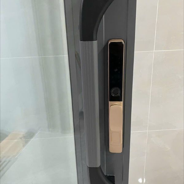 Khóa cửa lùa vân tay Kardos SmartLock A109 TN Gold - thông số kỹ thuật
