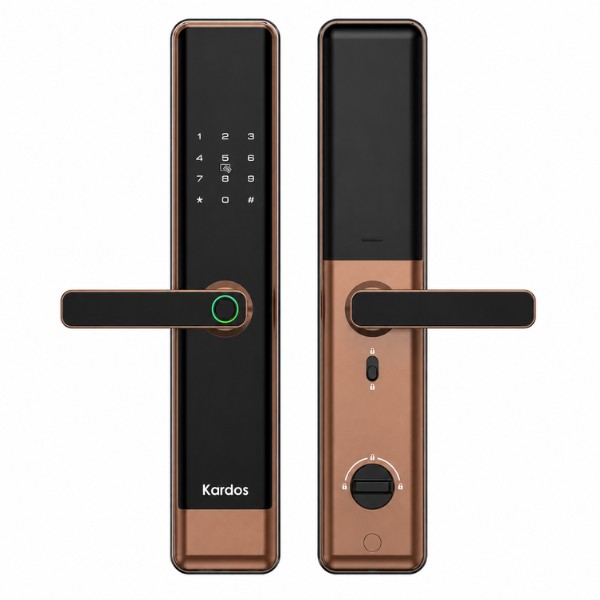Khóa cửa vân tay Kardos SmartLock A350 Đồng - chi tiết