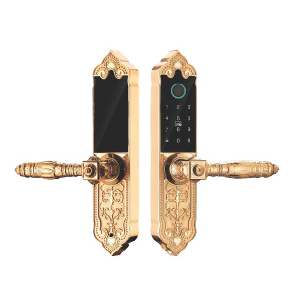 Khóa cửa vân tay Kardos SmartLock C202 Vàng chính hãng tại HCM