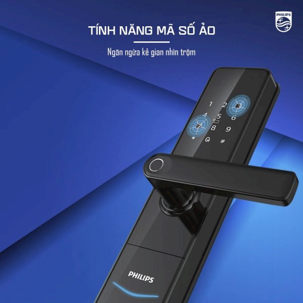 Khóa cửa vân tay Philips DDL603E