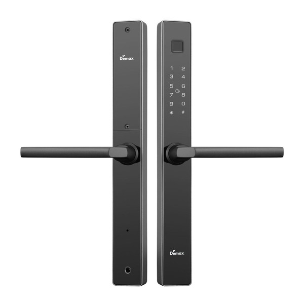 Khóa vân tay chống nước IP56 có camera Demax EL-C102 chính hãng - mặt sau