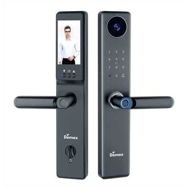 Khóa vân tay thông minh có camera Demax EL-C66 chính hãng - phụ kiện