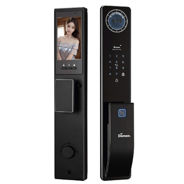 Khóa Face ID 3D có camera Demax EL-C910 chính hãng - chi tiết