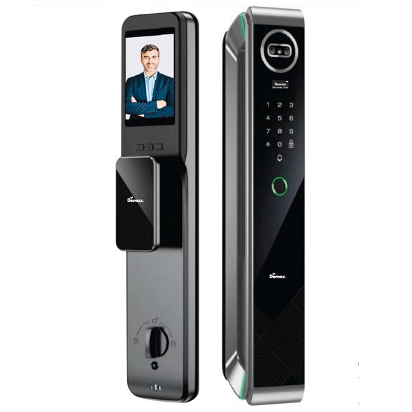 Khóa Face ID 3D có camera Demax EL-C999 chính hãng - mặt sau