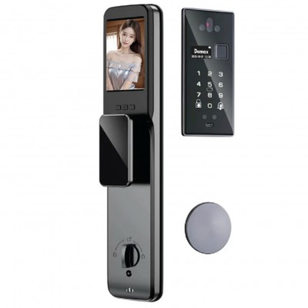 Khóa thông minh lắp âm Face ID Demax EL-Q965 CNC chính hãng