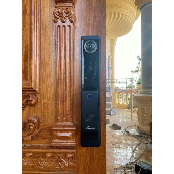 Khóa Face ID 3D Demax EL966 VF CNC chính hãng - phụ kiện