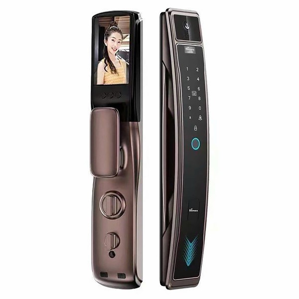 Khóa Face ID 3D mở tự động Demax SL818 chính hãng - mặt sau
