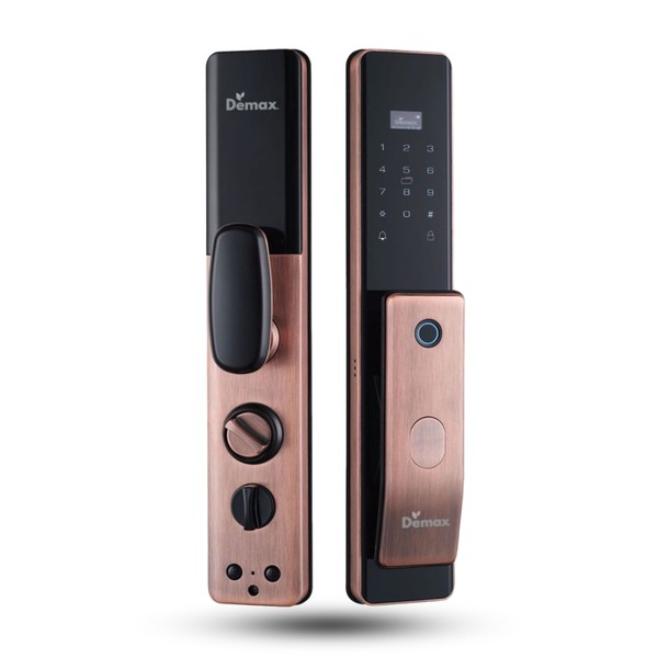 Khóa Face ID 3D Demax SL828 chính hãng - mặt sau