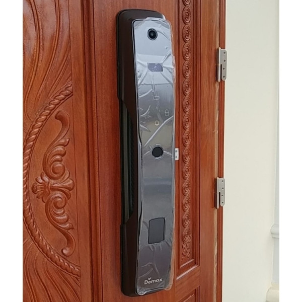 Khóa nhận diện khuôn mặt 3D mở tự động Demax SL899 chính hãng - phụ kiện