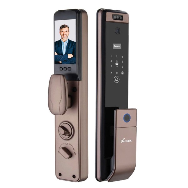 Khóa Face ID 3D Demax SL916 chính hãng - mặt sau