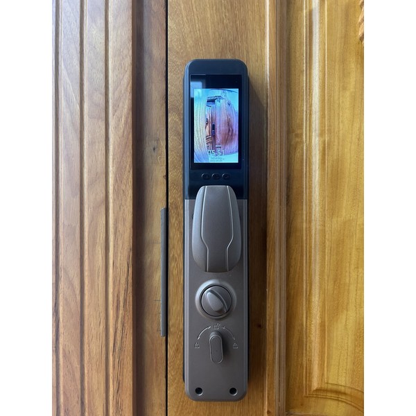 Khóa Face ID 3D Demax SL916 chính hãng - lắp đặt thực tế