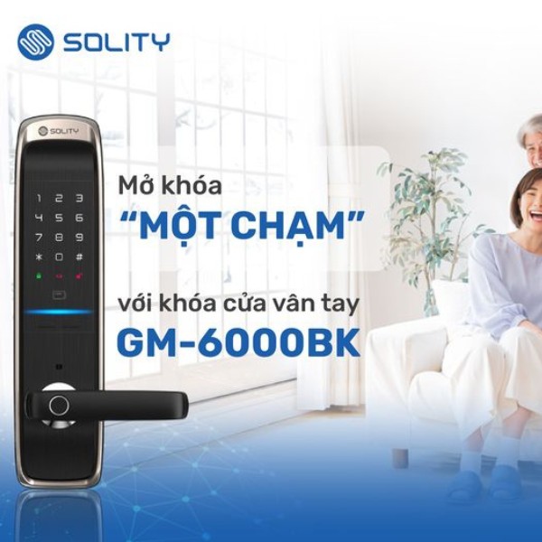 Khoá cửa Solity GM-6000BK