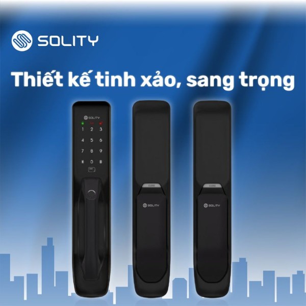 Khoá cửa Solity GP-3000BK