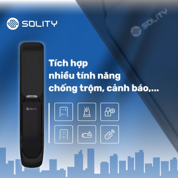 Khoá cửa Solity GP-3000BK