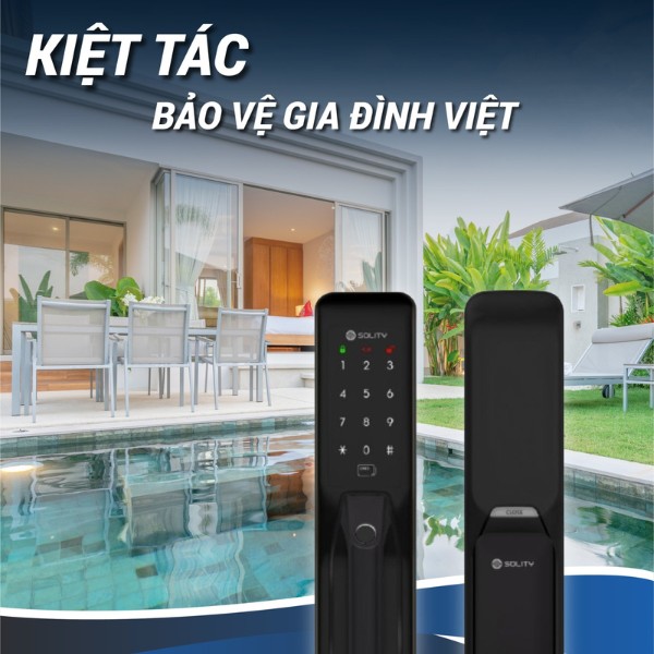 Khoá cửa Solity GP-3000BK