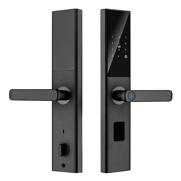 Khóa điện tử Hubert Cửa Gỗ HB CG22 Black chính hãng - chi tiết