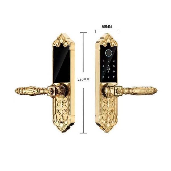 Khóa cửa Hubert HB DS79 Gold Mini