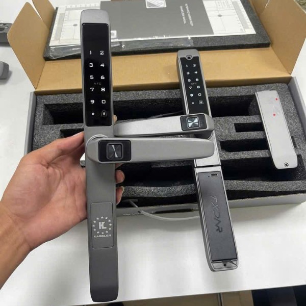 Khóa cửa nhôm Kassler KL599TD Plus chống nước 2 mặt