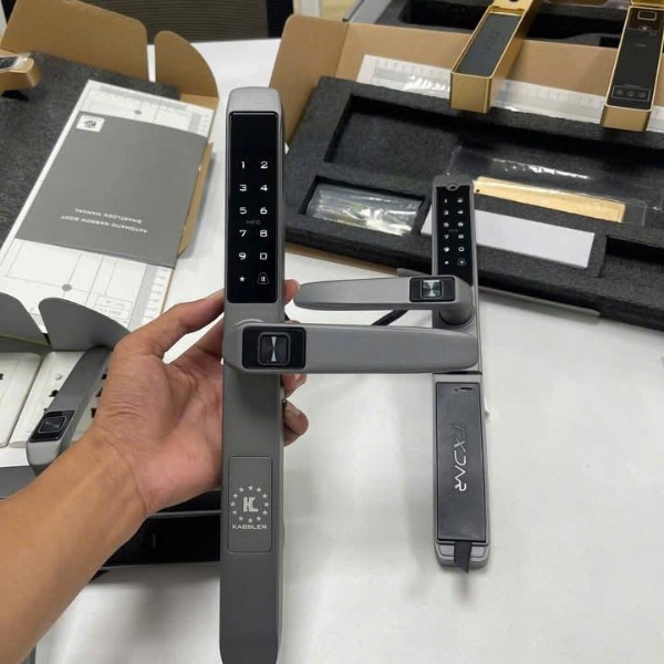 Khóa cửa nhôm Kassler KL599TD Plus chống nước 2 mặt