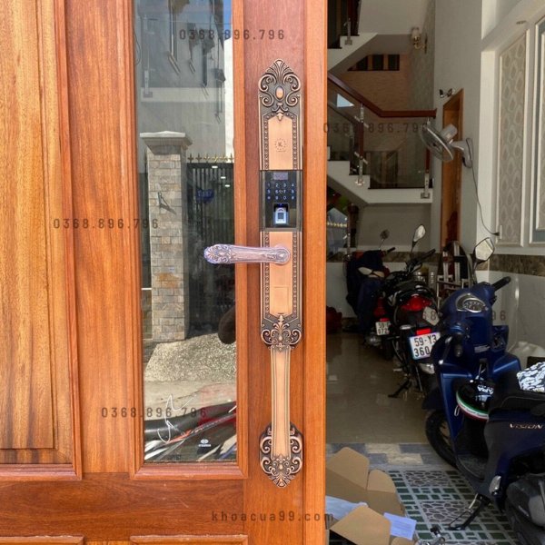 Khóa cửa vân tay tân cổ điển Kassler KL 979R