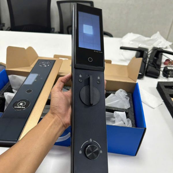 Khóa cửa vân tay KL808 CNC face 3D