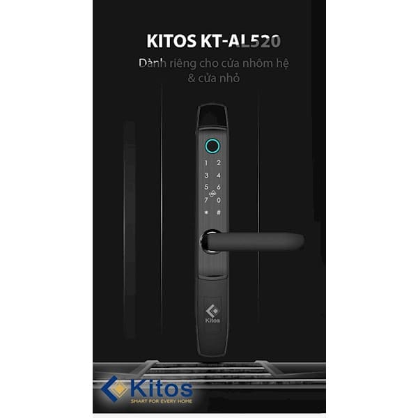 Khóa cửa nhôm vân tay Kitos KT AL520 II
