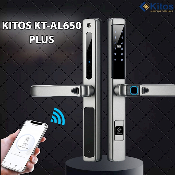 Khóa cửa nhôm vân tay Kitos KT AL650 Plus