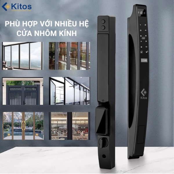 Khóa cửa nhôm Kitos KT-ALS3 face ID