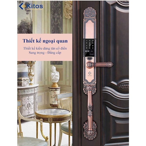 Khóa cửa vân tay Kitos KT C500