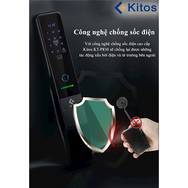 Khóa cửa vân tay Kitos KT P830