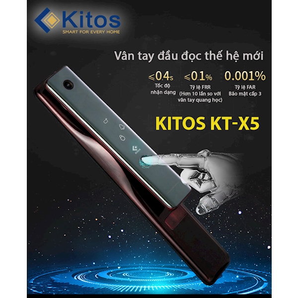Khóa cửa vân tay Kitos KT X5