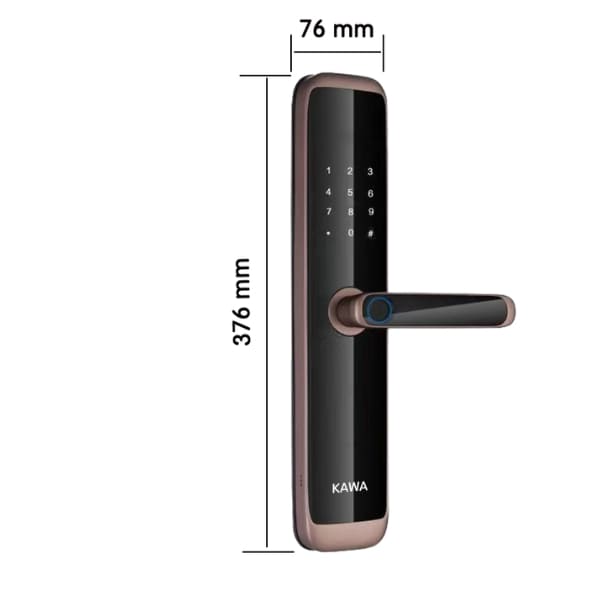 Khóa cửa vân tay Kawa K206