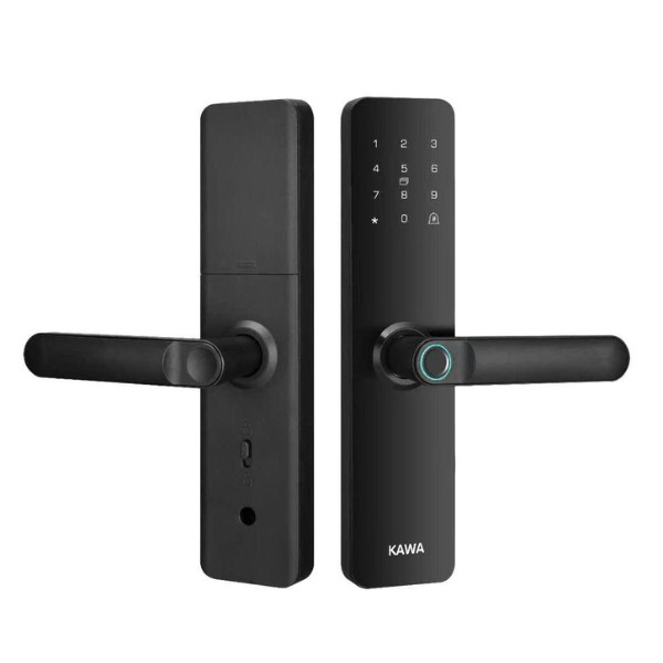 Khóa cửa vân tay Kawa K228 - mặt sau