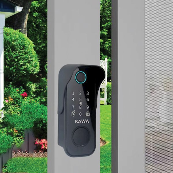 Khóa cửa cổng vân tay Kawa KC01 app wifi