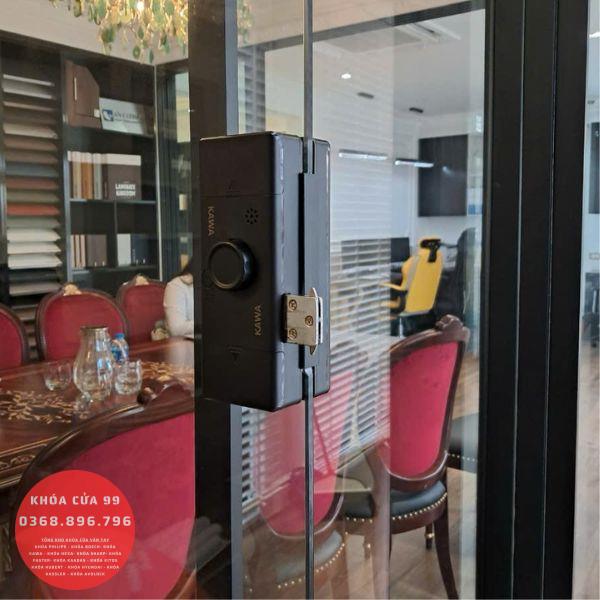 Khóa cửa kính vân tay cao cấp Kawa KG05