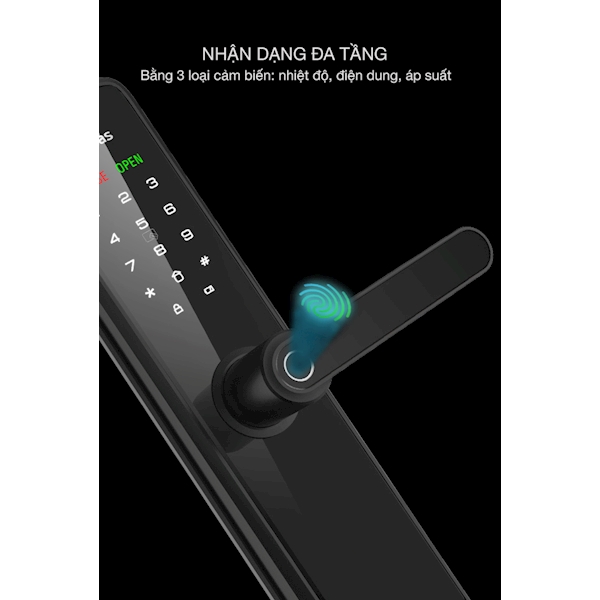 Khóa cửa vân tay Kaadas L7 5