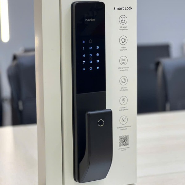 Khóa cửa thông minh Kaadas Q15-5WK chính hãng push-pull WiFi - mặt sau